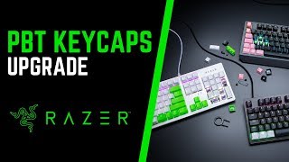 Razer PBT Keycaps  Unboxing and First Look [upl. by Adlen]