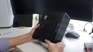 INWIN CHOPIN  BLACK   ITX CASE RM499 QUICK UNBOXING [upl. by Chessy]