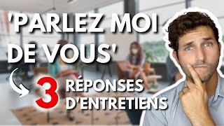 💼 Parlez Moi de Vous en Entretien  Comment Répondre  Étudiants amp Ingénieurs [upl. by Eicyac202]