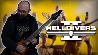 Helldivers 2  Main Theme  Metal Cover [upl. by Aisyle]