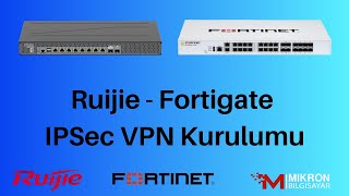 Fortigate  Ruijie IPsec VPN Kurulumu [upl. by Anujra904]