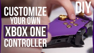 How to Customize Your Xbox One Controller  DIY Custom Front Shell Buttons amp Analog Sticks [upl. by Lawson]