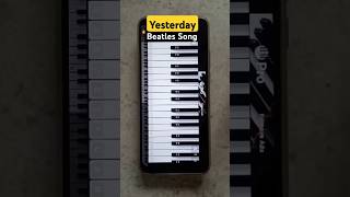 Yesterday Beatles Easy Piano Tutorial 🎹 Google quotDesigned To Learn Foreverquot SeeShare Playlists [upl. by Aicertap]