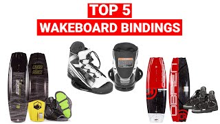 Top 5 Best Wakeboard Bindings Buying Guide 🔥🔥🔥 [upl. by Latsyk]