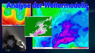 Erster Wintereinbruch nach Mitte November  Abendanalyse der Wetterkarten GFS  ECMWF 12er wetter [upl. by Aridatha]