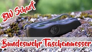 BW Scharf Bundeswehr Klappmesser  Soldatenmesser Bushcraft Survival Messer [upl. by Anneliese]