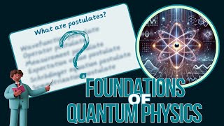 What is a Postulate  Postulates of Quantum Mechanics  Part I [upl. by Pollux]