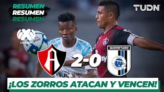 Resumen y goles  Atlas 2  0 Querétaro  Liga Mx  AP 19  J12  TUDN [upl. by Gad]