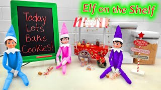 Elf on the Shelf Cookie Shop Day 15 [upl. by Ycart]