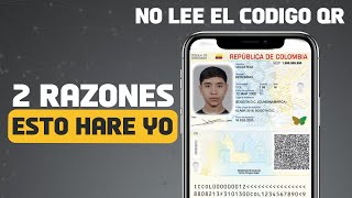 App de la Cédula Digital rechaza el código QR 👉 Que hacer [upl. by Latsyk495]