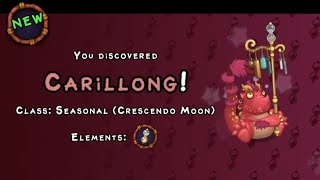 How to breed Carillong on Seasonal Shanty Breeding Combo [upl. by Jodoin]