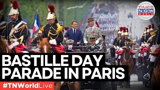 Bastille Day parade in Paris Macron First After Snap Elections Backfired [upl. by Evans970]