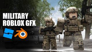 UPDATED Military Roblox GFX Tutorial 2024 [upl. by Anelyak]