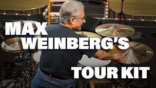 Max Weinberg  Bruce Springsteen  Tour Kit Rundown [upl. by Rebba]