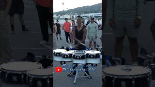 These Blue Devils Quad warmups are insane dci2024 drumcorpsinternational drumcorps dci [upl. by Earlie]