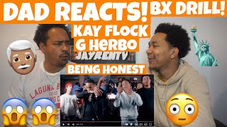 Kay Flock Being Honest Remix Ft G Herbo Official Video DAD REACTS 😱 😱 [upl. by Aneehc]