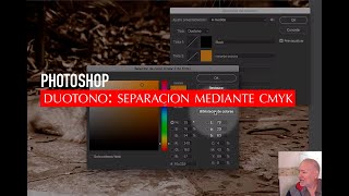 Preprensa Separar Duotono mediante CMYK en Photoshop [upl. by Cinemod968]