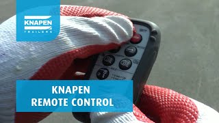 KNAPEN Remote Control all functions on a single device [upl. by Cummins]