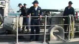 Mine Countermeasure Ship Arrives in Bahrain [upl. by Lohse252]