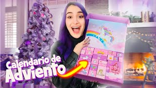 ENCONTRE EL CALENDARIO DE ADVIENTO MÁS MORADO🎁💜 DE TODOS [upl. by Lissy]