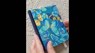 Blue Butterfly handmade book [upl. by Pardner]