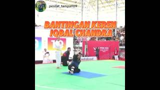 Bantingan Keren IQBAL Chandra ponacehsumut pon2024 pencaksilat [upl. by Junna]