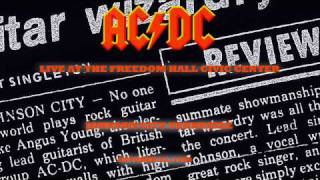 ACDC You Shook Me All Night Long LIVE Johnson City1988 Soundboard HD [upl. by Nikoletta810]