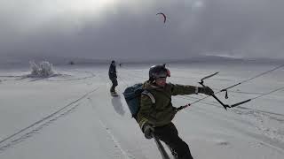 The Best of Snowkite Sessions 2324  Vitosha Mountain  Sofia Bulgaria  Flysurfer Kiteboarding [upl. by Ecela]