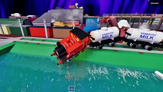 THOMAS THE TANK Driving Fails COMPILATION Thomas the Train 56 Accidents Will Happen [upl. by Annehs]