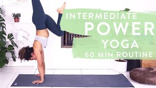 60 MINUTE INTENSE POWER YOGA  REAL TIME  SHONA VERTUE [upl. by Dwan861]