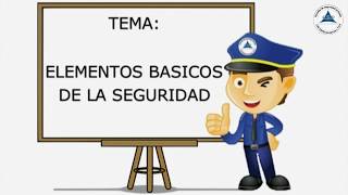 Curso virtual ESP  Elementos básicos de la seguridad [upl. by Eniamart]