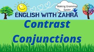 Contrast Conjunctions [upl. by Xavier]