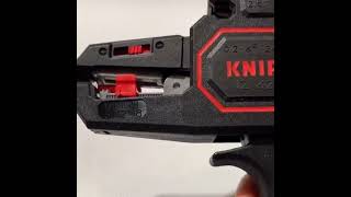 KNIPEX 12 62 180 Automatic Insulation Stripper silent demo [upl. by Irfan323]