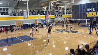 Aimee Abad Libero 5 Game Highlights  AHS vs Archmere [upl. by Lessig]