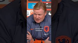 ⏳🇳🇱 Moet Koeman Maatsen opstellen tegen Duitsland 👀 oranje koeman nationsleague [upl. by Acinoj937]