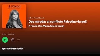 DOS MIRADAS AL CONFLICTO PALESTINO  ISRAELÍ [upl. by Yentruocal]