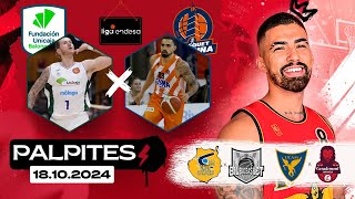 PALPITES PARA OS JOGOS NO MUNDO DO BASQUETE DO DIA 19102024  2 BILHETES PRONTOS [upl. by Sivam]