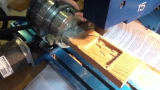 Making violin bridge on CNC Machine [upl. by Iahcedrom196]