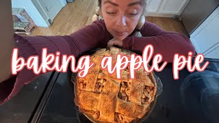 baking apple pie [upl. by Anavi787]