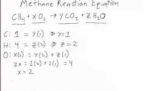 Stoichiometric Methane Oxygen Reaction  Fire Protection Engineering FPE Teaching Tool [upl. by Laing556]