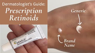 Tretinoin Adapalene How to find the Right Prescription Retinoid for Your Skin  Dr Sam Ellis [upl. by Reames425]