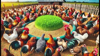 The Best Organic Poultry Farming Process Today  Organic Poultry Farm [upl. by Arlinda259]