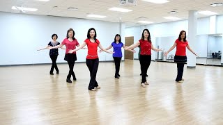 Vulnerable  Line Dance Dance amp Teach in English amp 中文 [upl. by Matt]