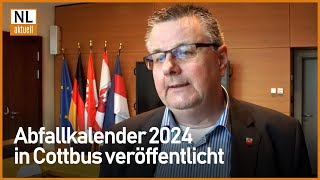 Cottbus  Neuer Abfallkalender 2024 veröffentlicht [upl. by Stephen]