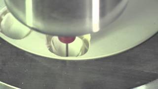 Zirconia Crown Machining on the Dental Mill 2 [upl. by Xanthe]