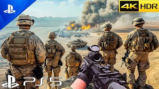 BLACK OPS 6 ATTACK ON KUWAIT AIRPORT  REALISTIC Ultra Graphics Gameplay COD 4K60FPS [upl. by Ahsila]