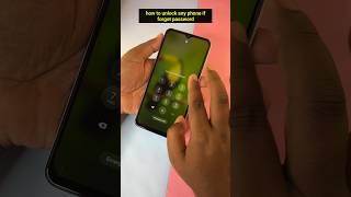 how to unlock any phone if forgot password shorts [upl. by Lleoj]