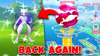 Mewtwo Back again in Pokemon Go How to get Shadow Mewtwo In Pokemon Go  Find Shadow Mewtwo [upl. by Hanikas267]