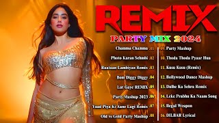 Nonstop party mashup dance DJ songs  Letest Bollywood DJ NonStop Remix 2024  BOLLYWOOD dJ REMIX [upl. by Inej]