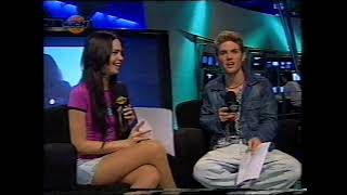 Santiago del Moro y Romina Pereiro en Much Music años 2000 [upl. by Kcirddor149]